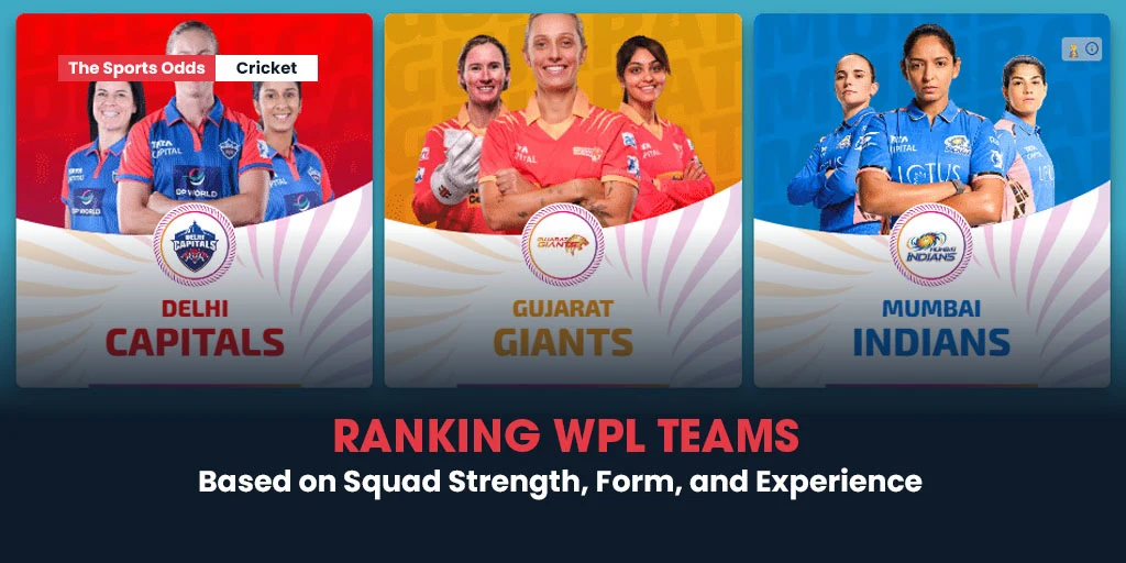 wpl team rankings